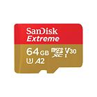 SanDisk Extreme/micro SDXC/64GB/UHS-I U3 / Class 10/+ Adaptér