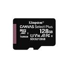 Kingston Canvas Select Plus A1/micro SDXC/128GB/100MBps/UHS-I U1 / Class 10