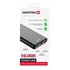 SWISSTEN POWER LINE POWER BANK 10000 mAh 20W POWER DELIVERY BLACK