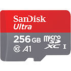 SanDisk Ultra/micro SDHC/256GB/150MBps/UHS-I U1 / Class 10/+ Adaptér