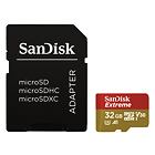 SanDisk Extreme/micro SDHC/32GB/UHS-I U3 / Class 10/+ Adaptér