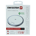 SWISSTEN WIRELESS NABÍJEČKA 15W BÍLA