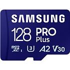 Samsung/micro SDXC/128GB/180MBps/USB 3.0/USB-A/Class 10/+ Adaptér/Modrá