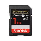 SanDisk Extreme PRO/SDXC/1TB/200MBps/UHS-I U3 / Class 10/Černá