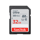 SanDisk Ultra/SDHC/32GB/UHS-I U1 / Class 10/Černá