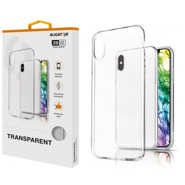 Pouzdro TRANSPARENT ALIGATOR Samsung Galaxy A22 (4G)