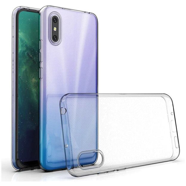 BlueStar ultratenké TPU pouzdro 0,5mm Xiaomi Redmi 9A/9AT čiré