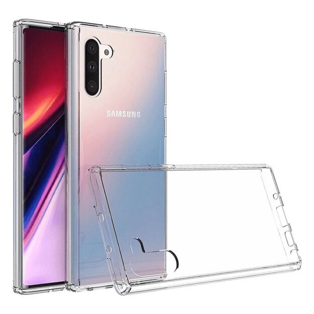 BlueStar ultratenký TPU kryt 0,5mm SAMSUNG Galaxy NOTE 10 Plus čirý