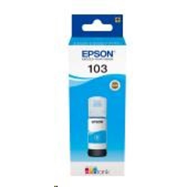 Epson 103 EcoTank Cyan ink bottle