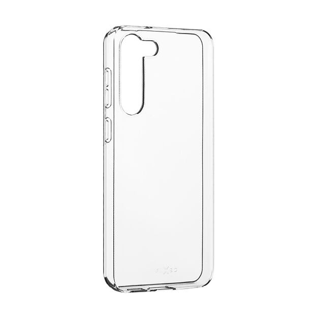 FIXED TPU gélové puzdro Slim AntiUV pre Samsung Galaxy S23 Transparent