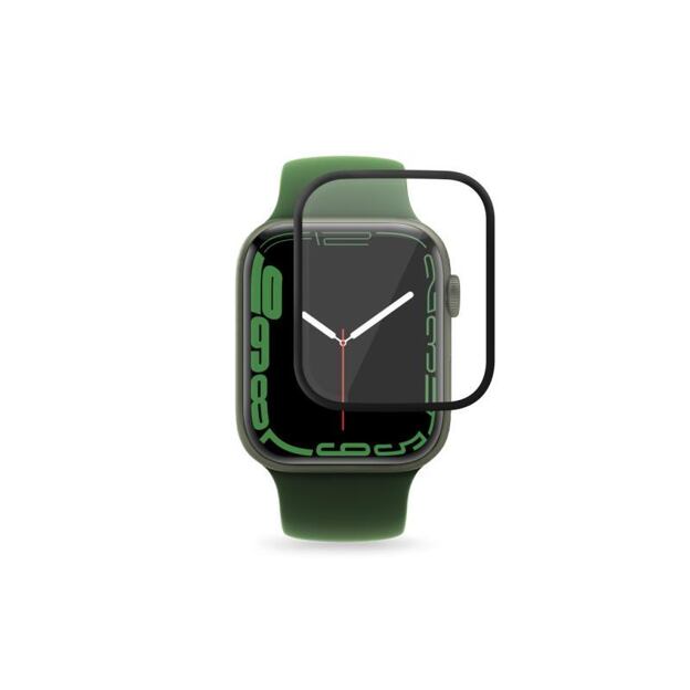 Epico ochranné sklo Flexiglass IM pro Apple Watch Series 7 45mm 3D+