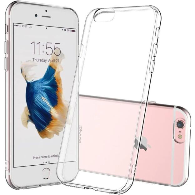 BlueStar ultratenké TPU pouzdro 0,3mm Apple iPhone 6/6S 4,7" čiré