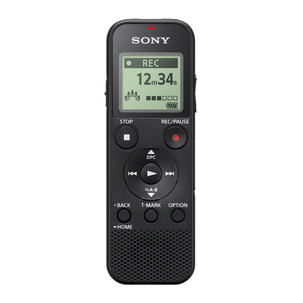 Sony dig. diktafon ICD-PX370,černý,4GB,PC