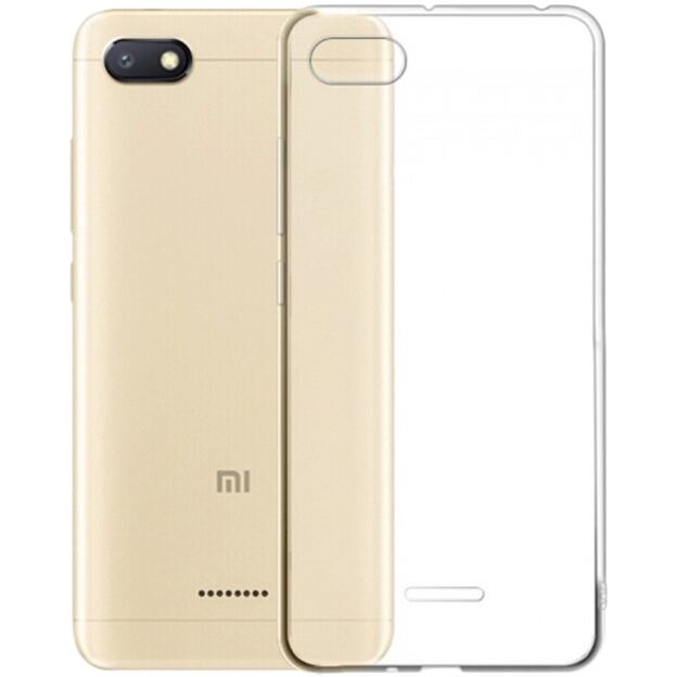 TPU obal pre Xiaomi Redmi 6A - priehľadná (OEM)