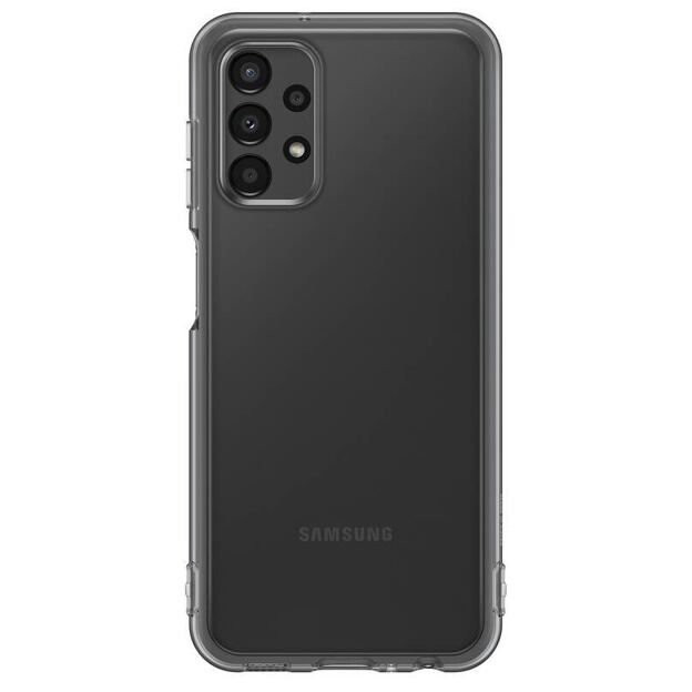 EF-QA135TBE Samsung Soft Clear Kryt pro Galaxy A13 Black