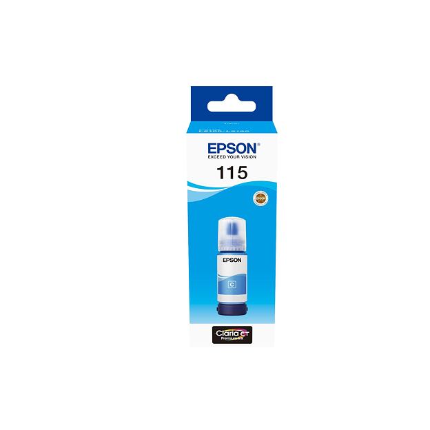 Epson 115 EcoTank Cyan ink bottle