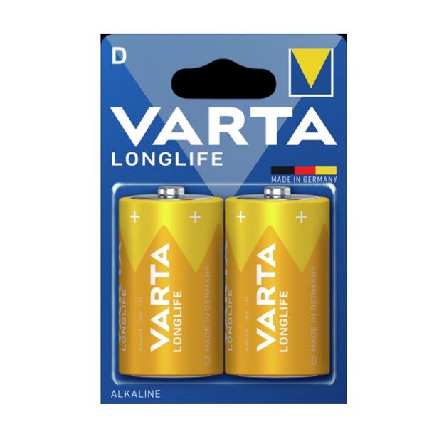 Varta Longlife D Baterie 2ks