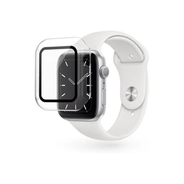 Epico skleněný ochranný kryt pro Apple Watch Series 7 (41mm) transparentní