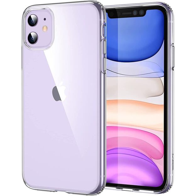 BlueStar ultratenké TPU pouzdro 0,3mm iPhone 11 čiré