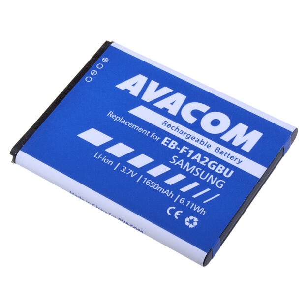 Baterie AVACOM GSSA-I9100-S1650A do mobilu Samsung i9100 Li-Ion 3,7V 1650mAh (náhrada EB-F1A2GBU)