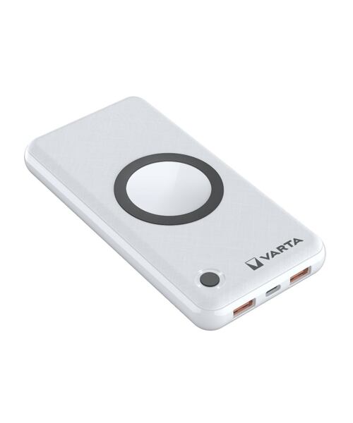 VARTA Portable Bezdrátová Powerbanka 15000mAh Silver