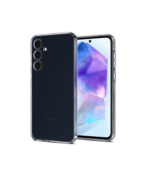 Spigen Crystal Flex kryt Samsung Galaxy A55 čirý