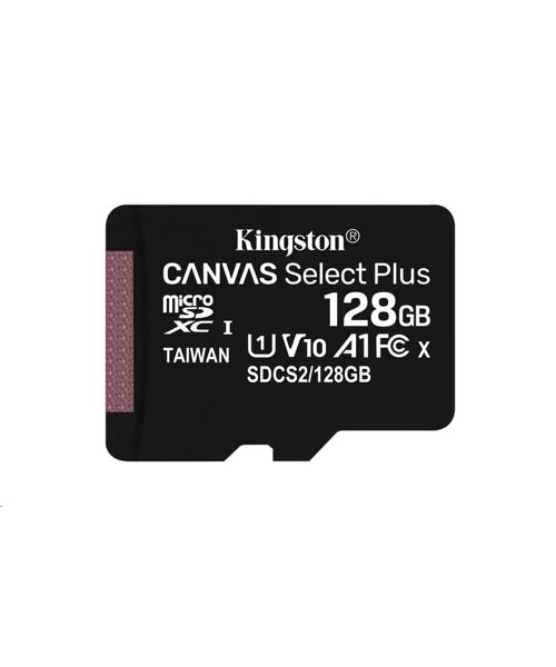 Kingston Canvas Select Plus A1/micro SDXC/128GB/UHS-I U1 / Class 10