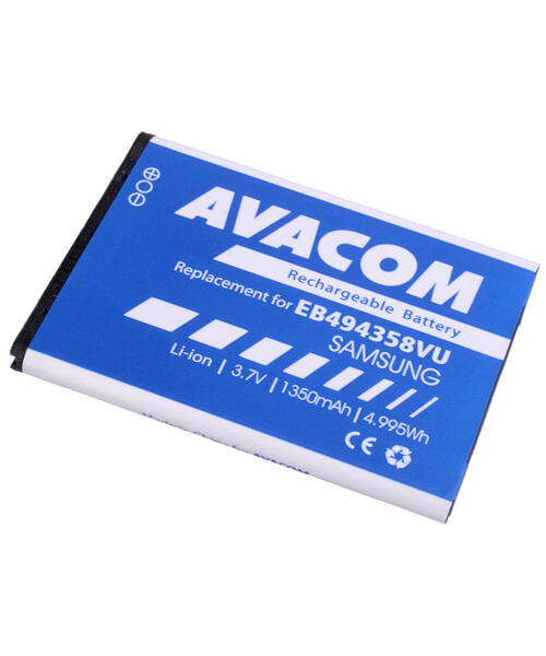 Baterie AVACOM GSSA-5830-S1350A do mobilu Samsung S5830 Galaxy Ace Li-Ion 3,7V 1350mAh