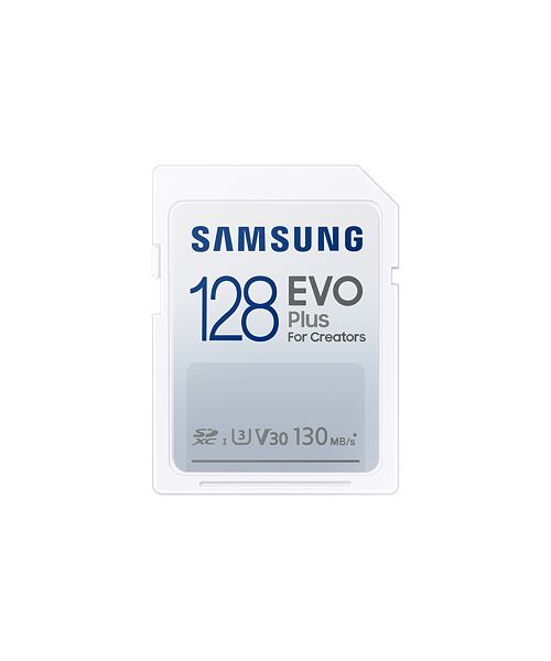 Samsung EVO Plus/SDXC/128GB/UHS-I U3 / Class 10