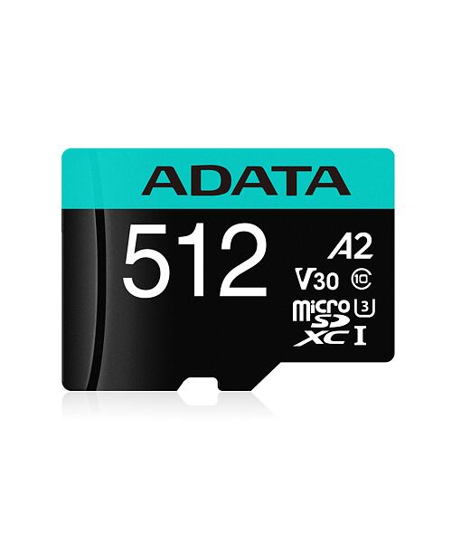 ADATA V30S/micro SDXC/512GB/100MBps/UHS-I U3 / Class 10/+ Adaptér