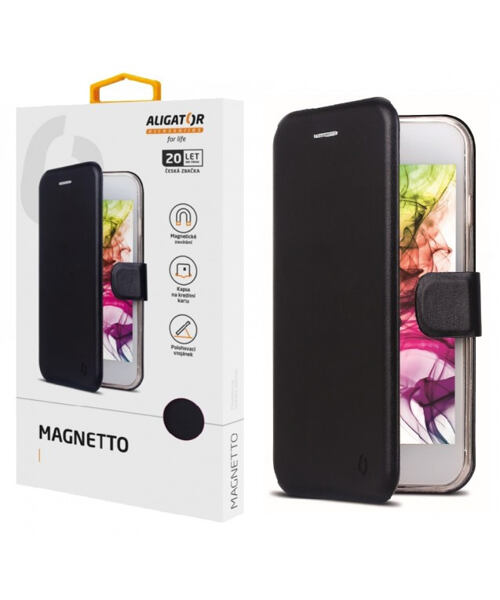 Pouzdro ALIGATOR Magnetto Xiaomi Redmi 13C, Black