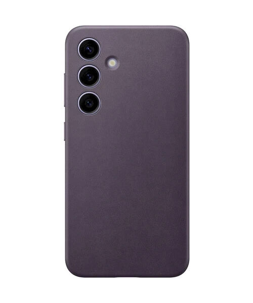 Samsung Zadní kryt z veganské kůže S24 Dark Violet