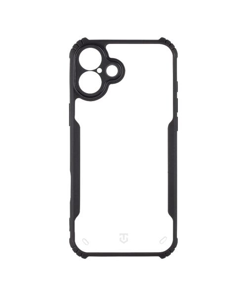 Tactical Quantum Stealth Kryt pro Apple iPhone 16 Plus Clear/Black