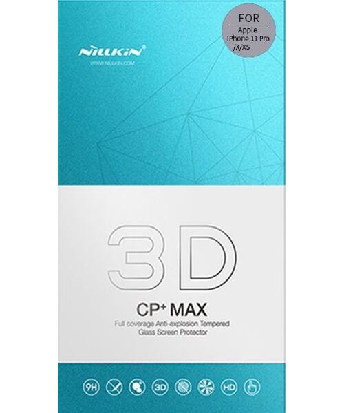 Nillkin 3D CP+ Max tvrzené sklo s rámečkem pro iPhone 11 Pro - černá