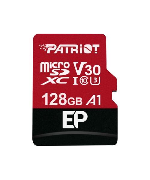 Patriot V30 A1/micro SDXC/128GB/UHS-I U3 / Class 10/+ Adaptér