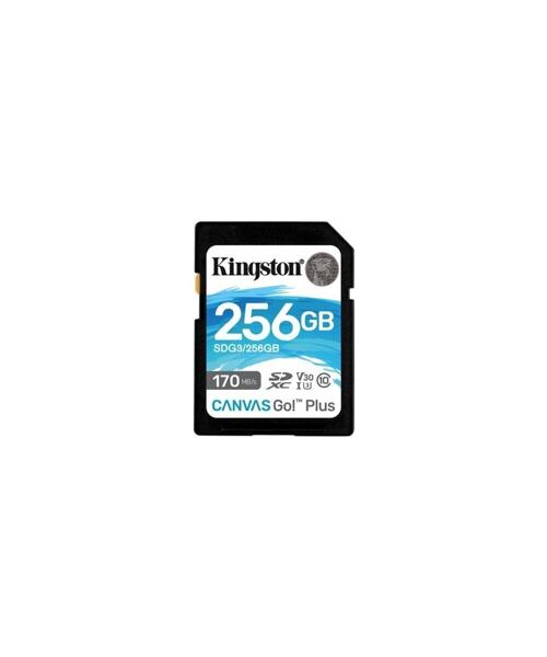 Kingston Canvas Go Plus/SDXC/256GB/UHS-I U3 / Class 10