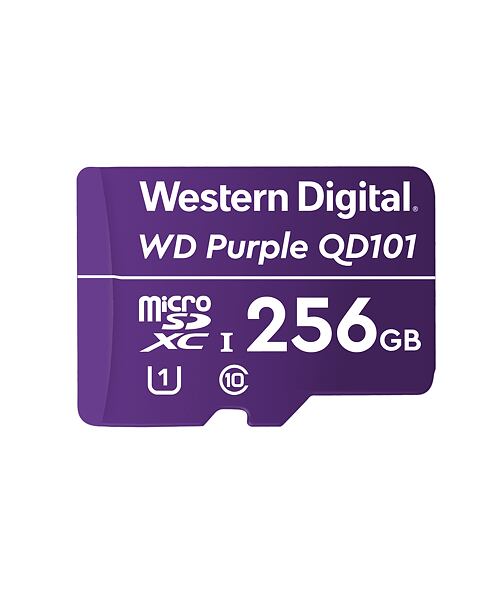 WESTERN DIGITAL WD Purple microSDXC 256GB Class 10 U1