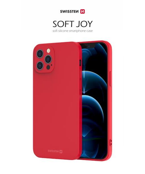 POUZDRO SWISSTEN SOFT JOY PRO SAMSUNG GALAXY A15 / A15 5G ČERVENÉ