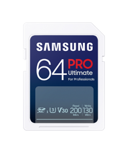 Samsung SDXC PRO ULTIMATE/SDXC/64GB/Class 10