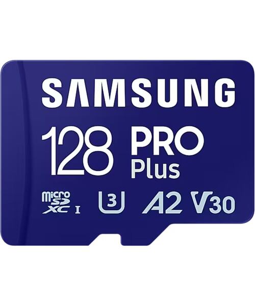 Samsung/micro SDXC/128GB/USB 3.0/USB-A/Class 10/+ Adaptér/Modrá