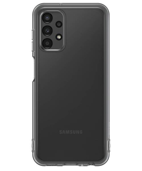 EF-QA135TBE Samsung Soft Clear Kryt pro Galaxy A13 Black