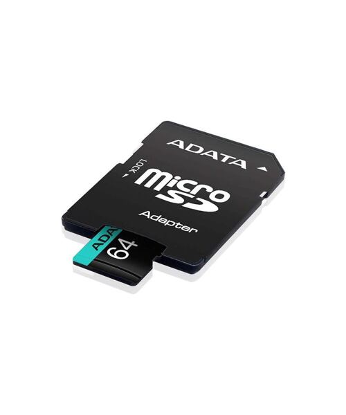 ADATA V30S/micro SDXC/64GB/UHS-I U3 / Class 10/+ Adaptér