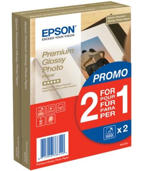 Prem. Glossy Photo Paper 255g A6 2x40 listů