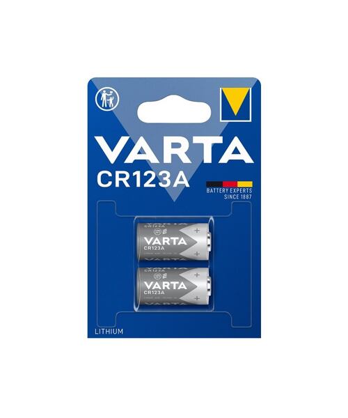 Varta Lithium CR123A Baterie 2ks