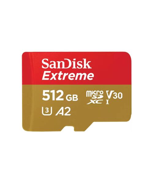 SanDisk Extreme/micro SDXC/512GB/UHS-I U3 / Class 10/+ Adaptér