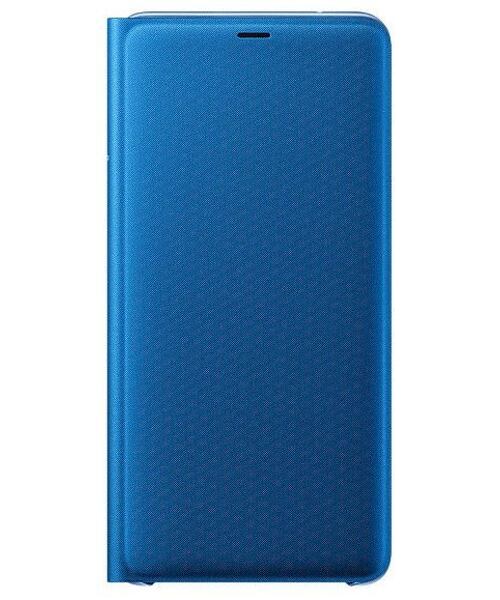 Zánovní Samsung EF-WA920PLE Wallet Case Blue pro Galaxy A9 2018 (EU Blister)