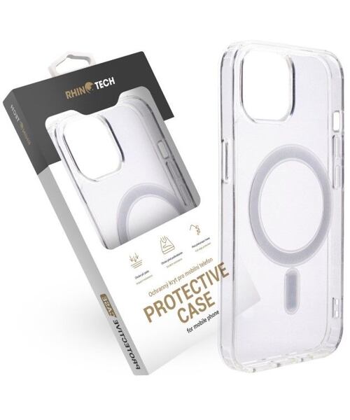 RhinoTech MAGcase Clear pro Apple iPhone 15 transparentní