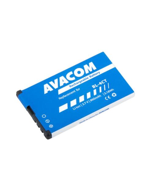 Baterie AVACOM GSNO-BL4CT-S860 do mobilu Nokia 5310 XpressMusic Li-Ion 3,7V 860mAh (náhrada BL-4CT)