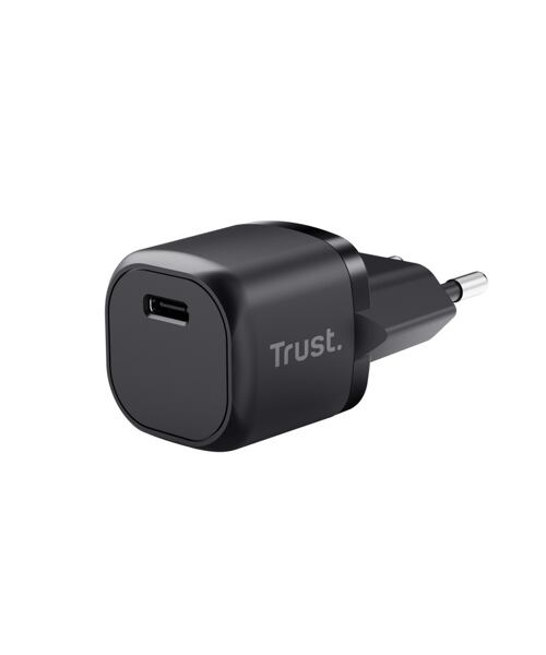 TRUST MAXO 20W USB-C CHARGER BLACK