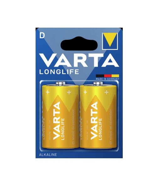 Varta Longlife D Baterie 2ks